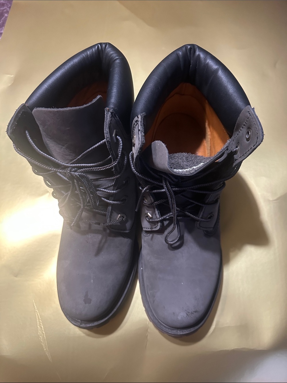 Timberland Women's Gray Ankle Work Booties